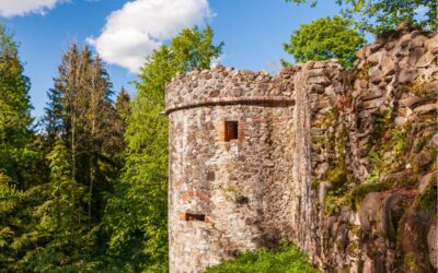Burgruine Ratzenried im württembergischen Allgäu
