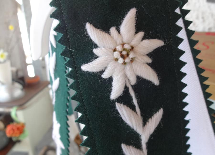 Edelweiß Hosenträger - das i-Tüpfelchen zu Lederhosen