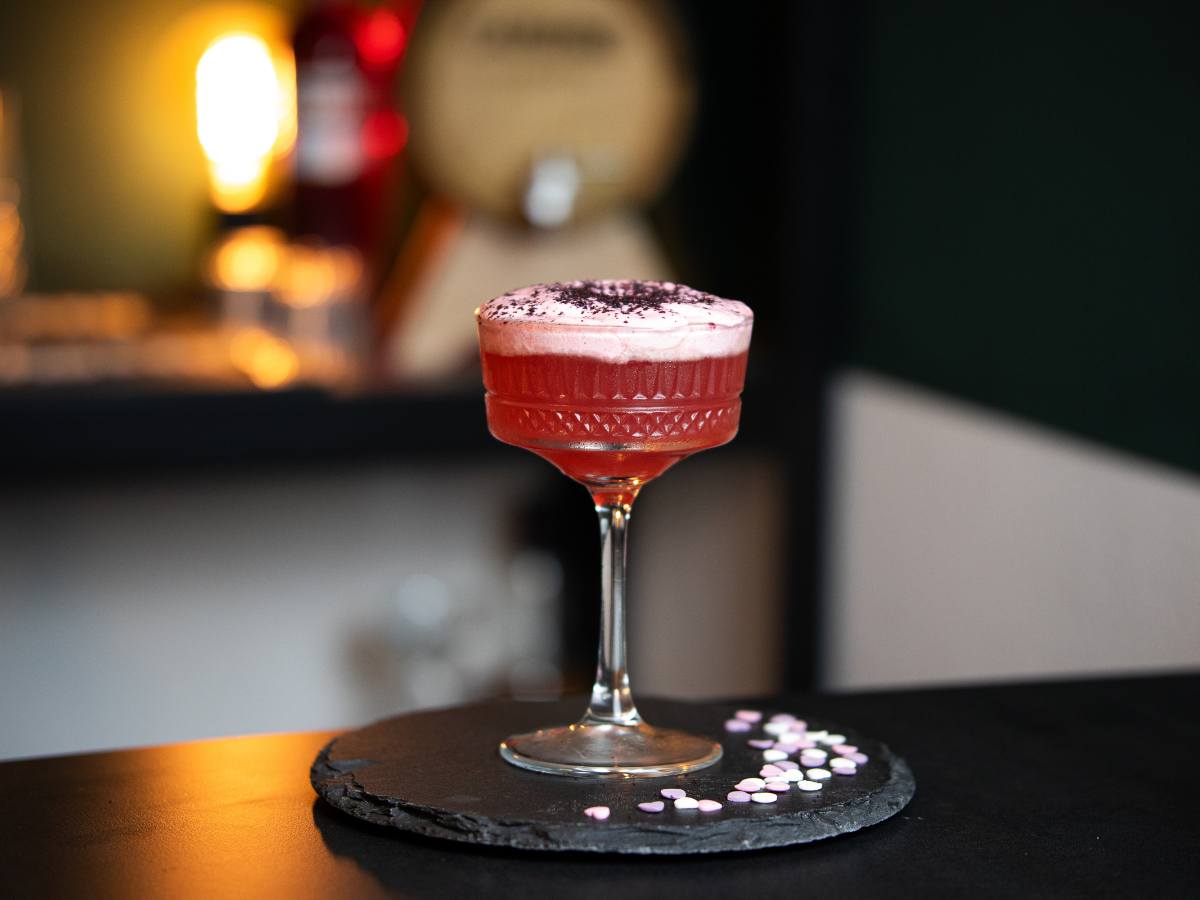Cupido, der Cocktail für verliebte Herzen