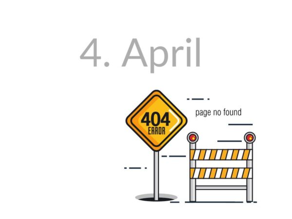 404 Fehler Tag - der Tag des modernen Internets