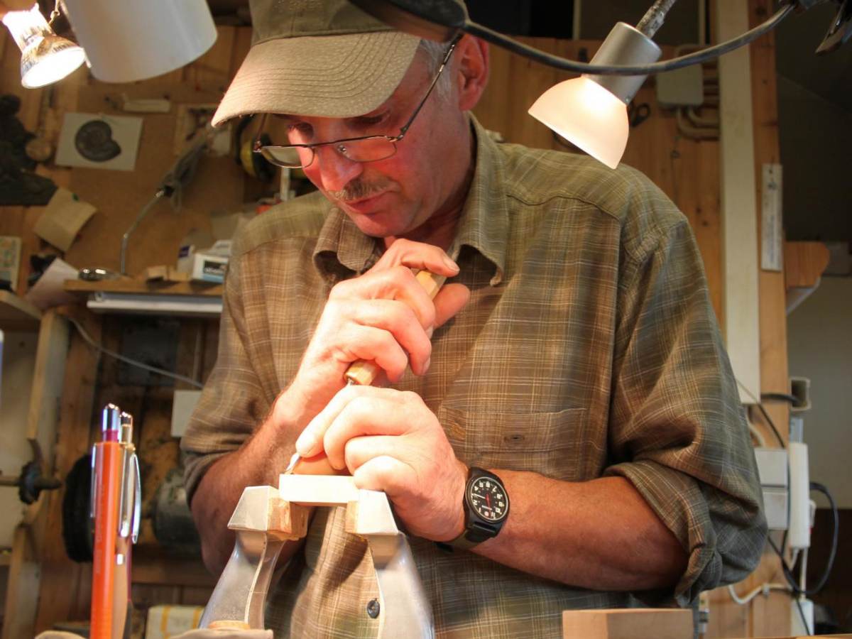 Mit Holz arbeiten - eine Leidenschaft.