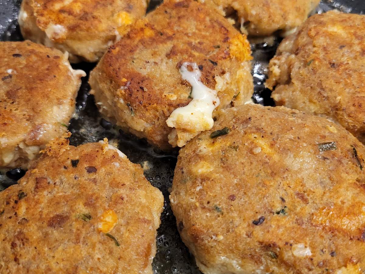 Käsknödel knusprig anbraten