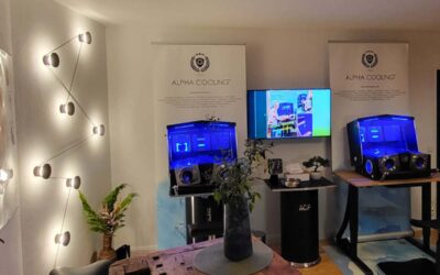 Kälteanwendung mit Alpha Cooling Professional bei Holzer