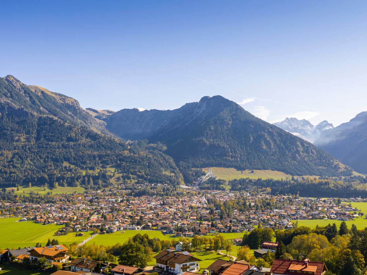 Oberstdorf, der südlichste Zipfel im Zipfelbund
