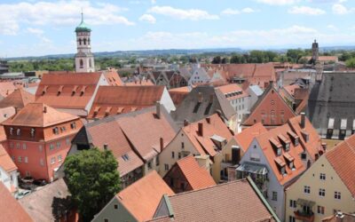 Blick von der Martinskirche Memmingen
