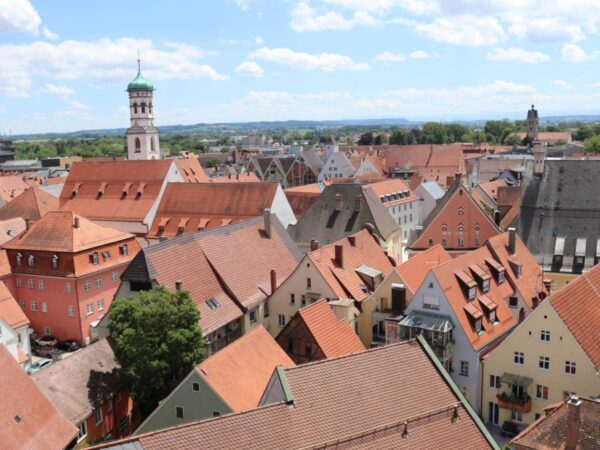 Blick von der Martinskirche Memmingen