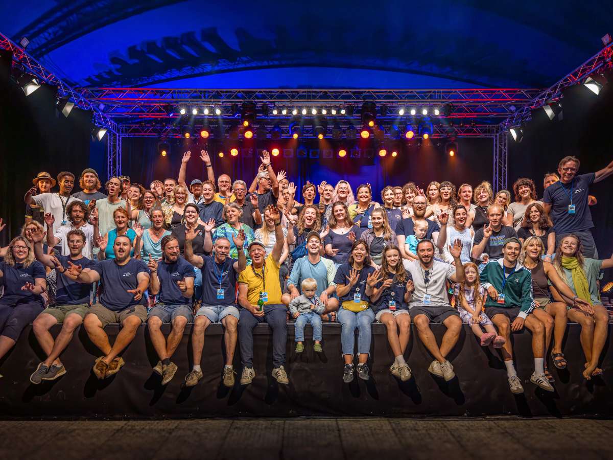 Das Orga Team vom Theaterfestival Isny