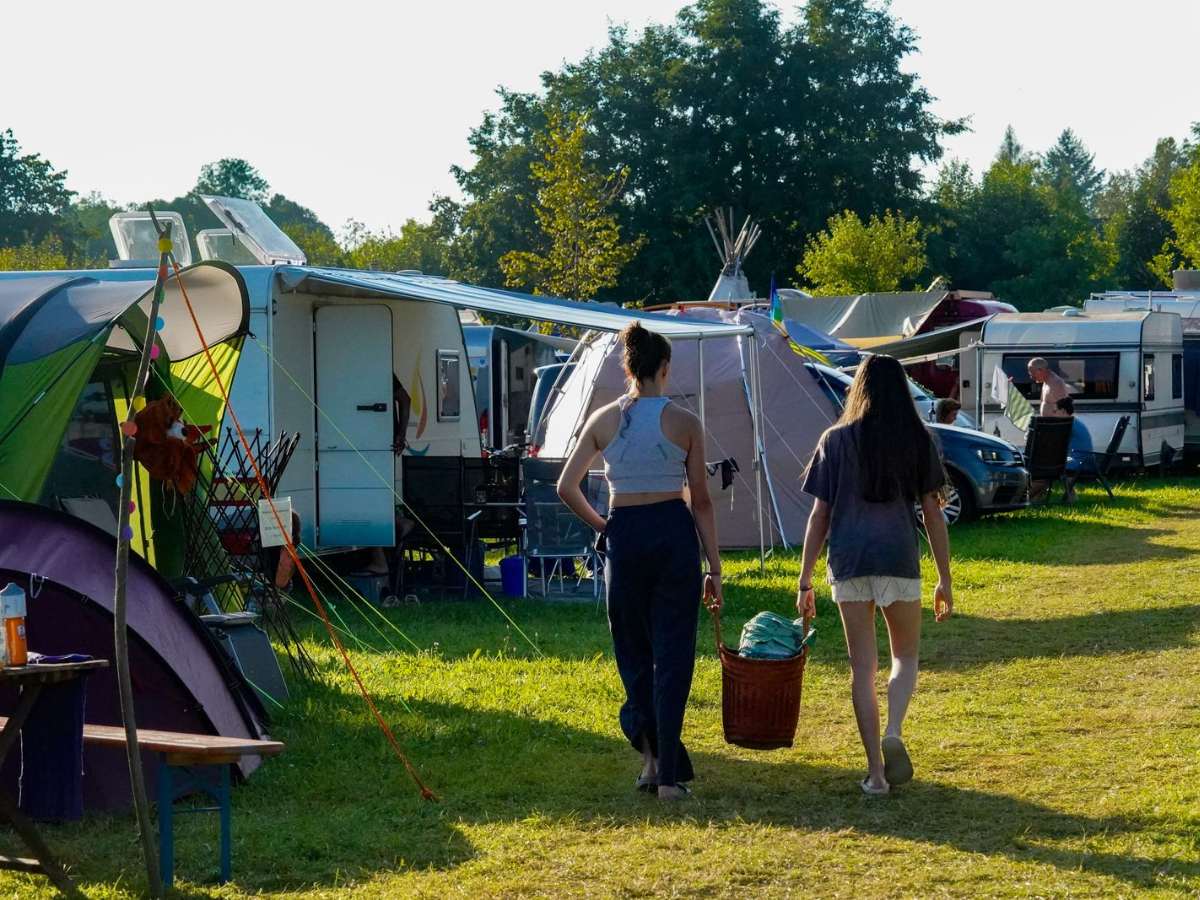 Camping am Theaterfestival Isny